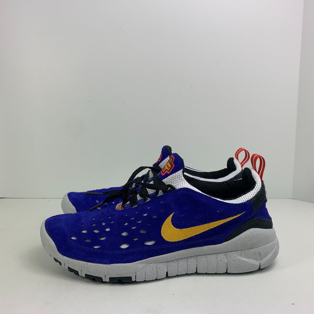 Nike Free Run Trail Shoes Concord Taxi Yellow CW5814-401 Men's Multi Size NEW